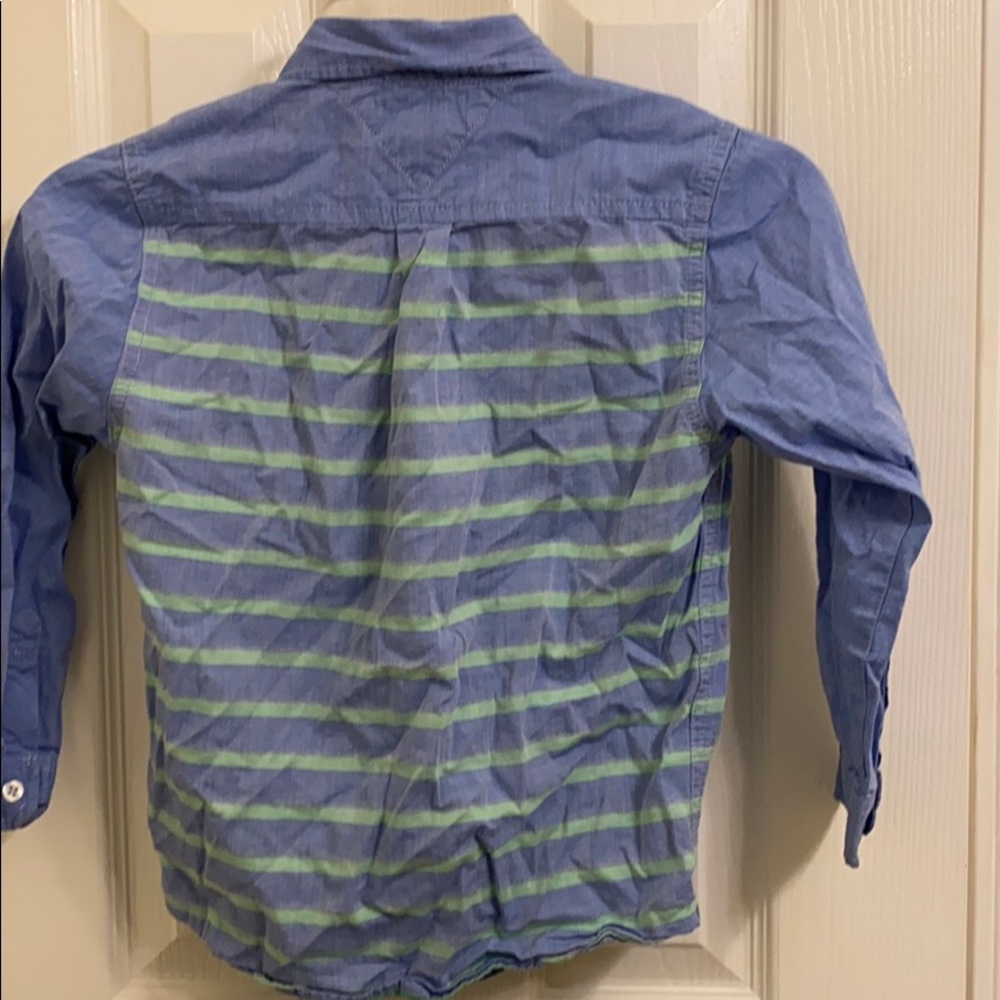 Tommy Hilfiger long sleeves 2 boy shirts size 6 - Picture 4 of 9